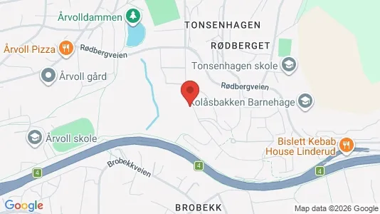 Apartments for rent i Oslo Bjerke - kort over placeringen
