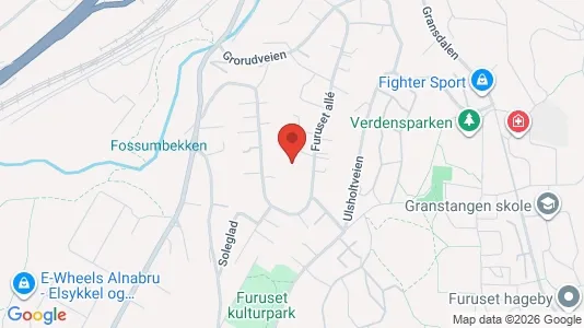 Apartments for rent i Oslo Alna - kort over placeringen