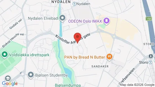 Apartments for rent i Oslo Nordre Aker - kort over placeringen