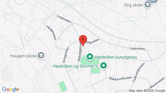 Apartments for rent i Oslo Stovner - kort over placeringen