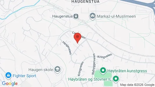 Rooms for rent i Oslo Stovner - kort over placeringen