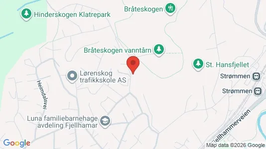 Apartments for rent i Lørenskog - kort over placeringen