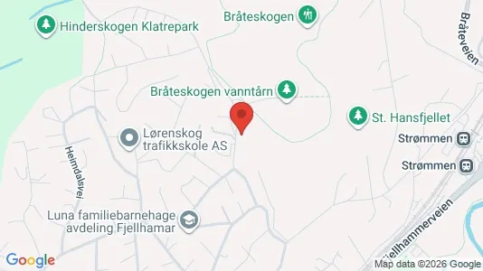 Apartments for rent i Lørenskog - kort over placeringen