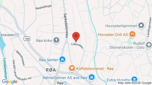 Apartments for rent i Oslo Vestre Aker - kort over placeringen