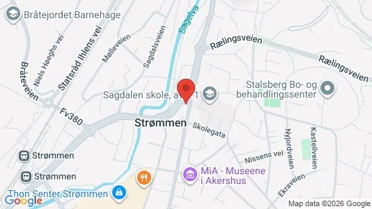 Apartments for rent i Skedsmo - kort over placeringen