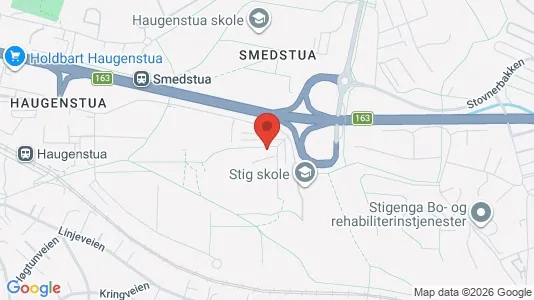 Apartments for rent i Oslo Stovner - kort over placeringen