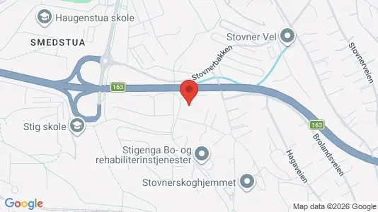 Rooms for rent i Oslo Stovner - kort over placeringen