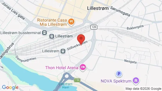Apartments for rent i Skedsmo - kort over placeringen