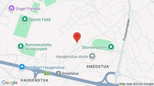 Rooms for rent i Oslo Stovner - kort over placeringen