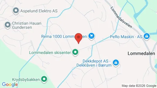 Apartments for rent i Bærum - kort over placeringen