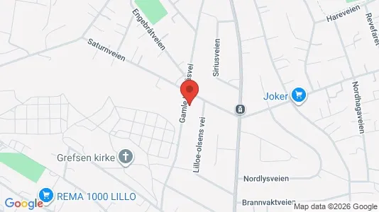 Apartments for rent i Oslo Nordre Aker - kort over placeringen