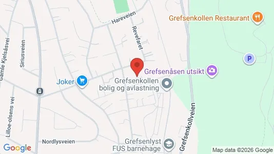 Apartments for rent i Oslo Nordre Aker - kort over placeringen