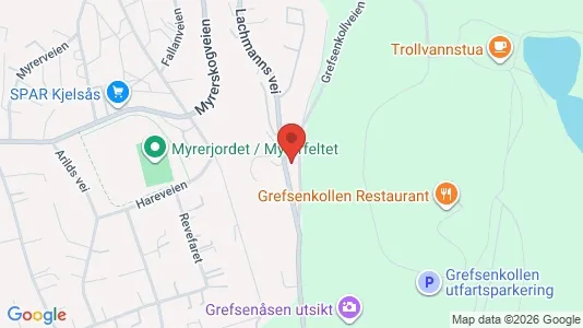 Apartments for rent i Oslo Nordre Aker - kort over placeringen