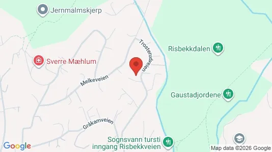 Apartments for rent i Oslo Vestre Aker - kort over placeringen