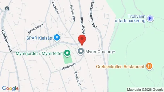 Apartments for rent i Oslo Nordre Aker - kort over placeringen