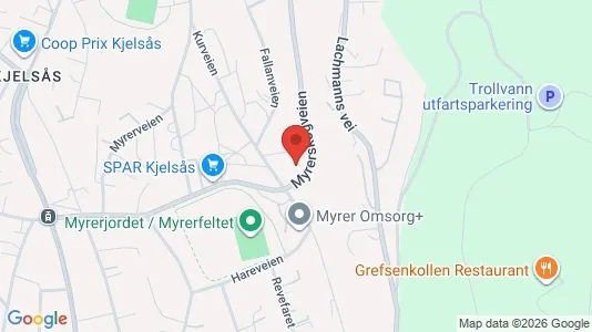Apartments for rent i Oslo Nordre Aker - kort over placeringen