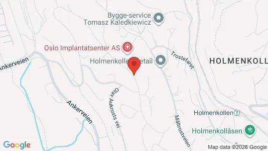 Apartments for rent i Oslo Vestre Aker - kort over placeringen