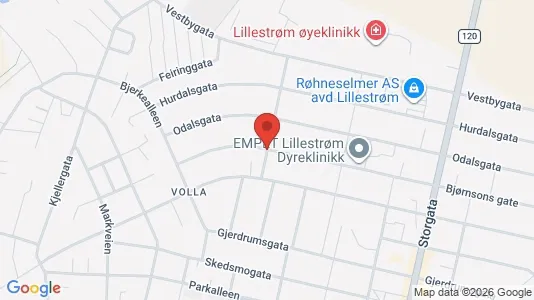 Rooms for rent i Skedsmo - kort over placeringen