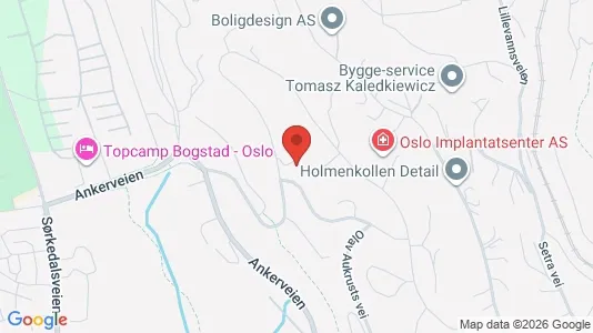 Apartments for rent i Oslo Vestre Aker - kort over placeringen
