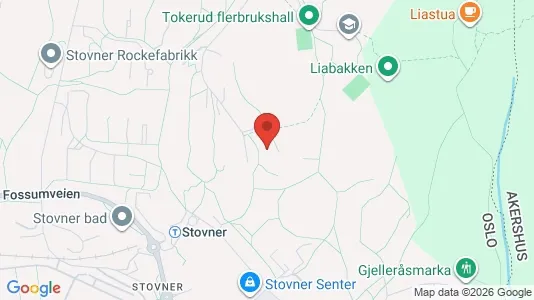 Apartments for rent i Oslo Stovner - kort over placeringen