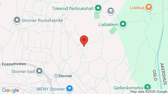 Apartments for rent i Oslo Stovner - kort over placeringen