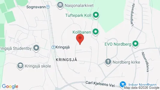 Apartments for rent i Oslo Nordre Aker - kort over placeringen