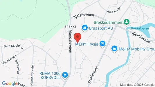 Apartments for rent i Oslo Nordre Aker - kort over placeringen