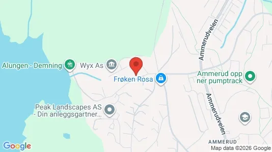 Rooms for rent i Oslo Grorud - kort over placeringen
