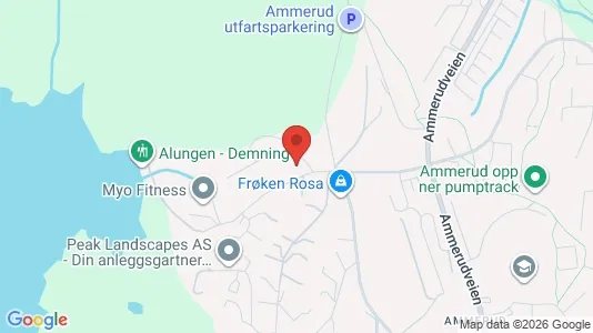 Rooms for rent i Oslo Grorud - kort over placeringen