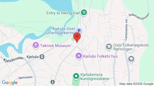 Rooms for rent i Oslo Nordre Aker - kort over placeringen