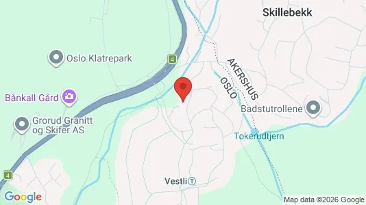 Apartments for rent i Oslo Stovner - kort over placeringen