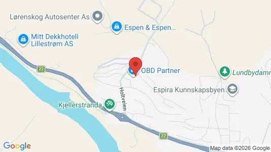 Apartments for rent i Skedsmo - kort over placeringen