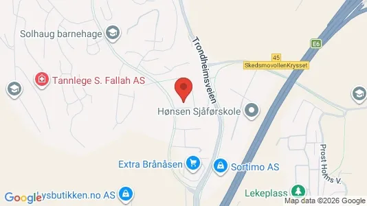 Apartments for rent i Skedsmo - kort over placeringen