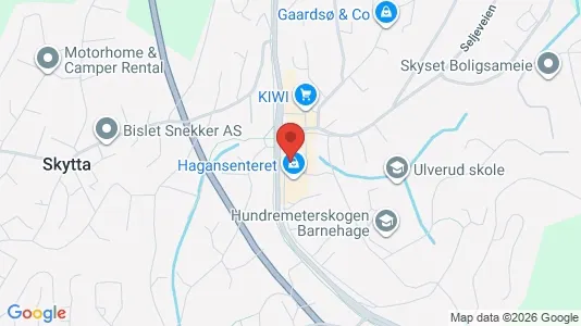 Rooms for rent i Nittedal - kort over placeringen