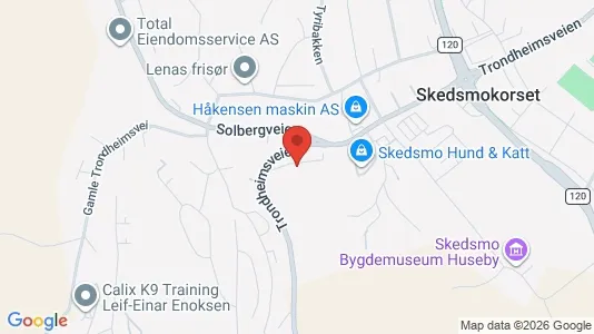 Rooms for rent i Skedsmo - kort over placeringen
