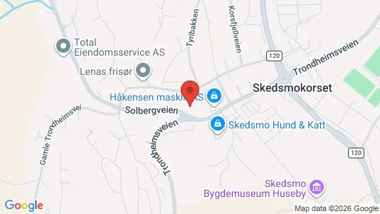 Apartments for rent i Skedsmo - kort over placeringen