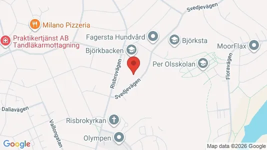 Apartments for rent i Fagersta - kort over placeringen