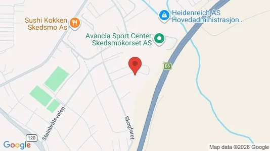 Rooms for rent i Skedsmo - kort over placeringen
