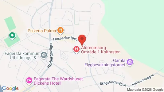 Apartments for rent i Fagersta - kort over placeringen