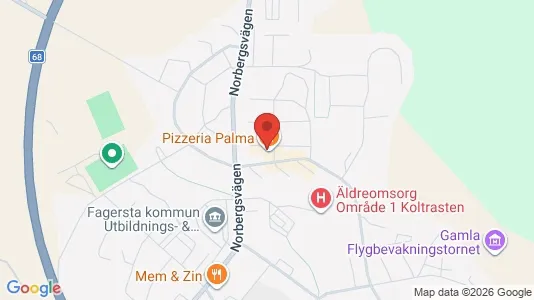 Apartments for rent i Fagersta - kort over placeringen