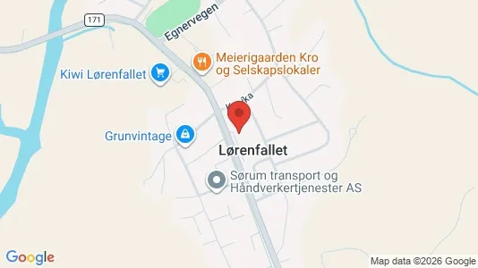 Apartments for rent i Sørum - kort over placeringen