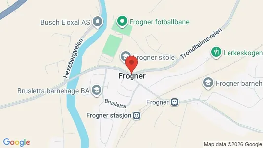 Rooms for rent i Sørum - kort over placeringen