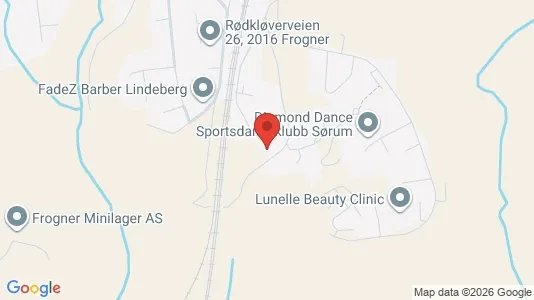 Apartments for rent i Sørum - kort over placeringen