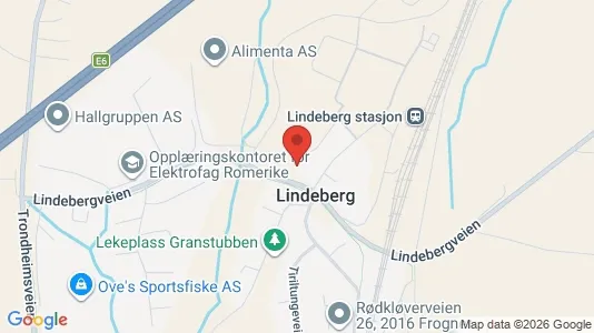 Apartments for rent i Sørum - kort over placeringen