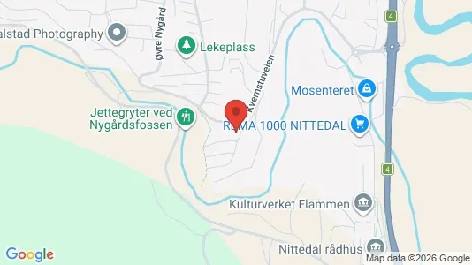 Apartments for rent i Nittedal - kort over placeringen