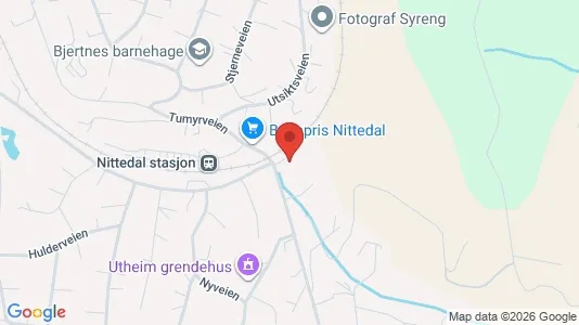 Apartments for rent i Nittedal - kort over placeringen