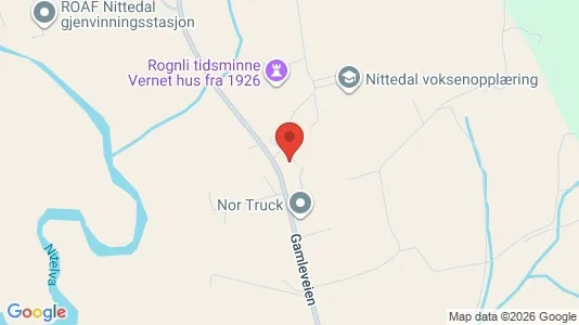 Apartments for rent i Nittedal - kort over placeringen