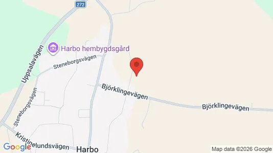 Apartments for rent i Heby - kort over placeringen