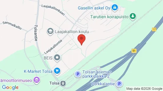 Apartments for rent i Kirkkonummi - kort over placeringen