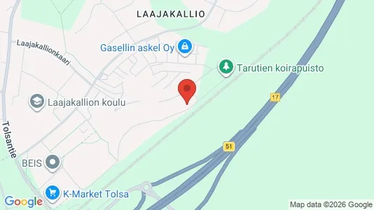 Apartments for rent i Kirkkonummi - kort over placeringen